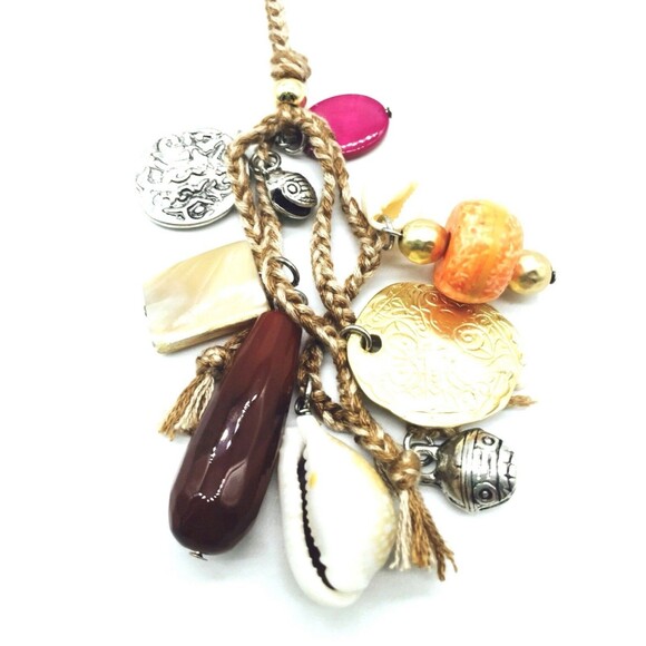 J. JILL Summer Solstice Tassel Pendant Necklace NWT $50 - Picture 3 of 5